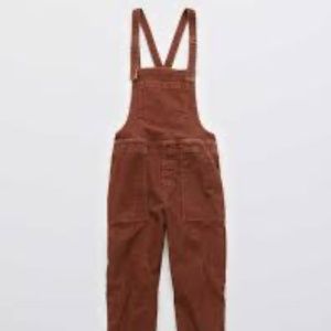 Aerie Werk and Play Corduroy Overalls